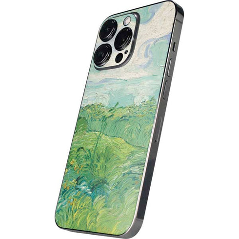 Green Wheat Fields by Vincent van Gogh iPhone 16 Pro Skin